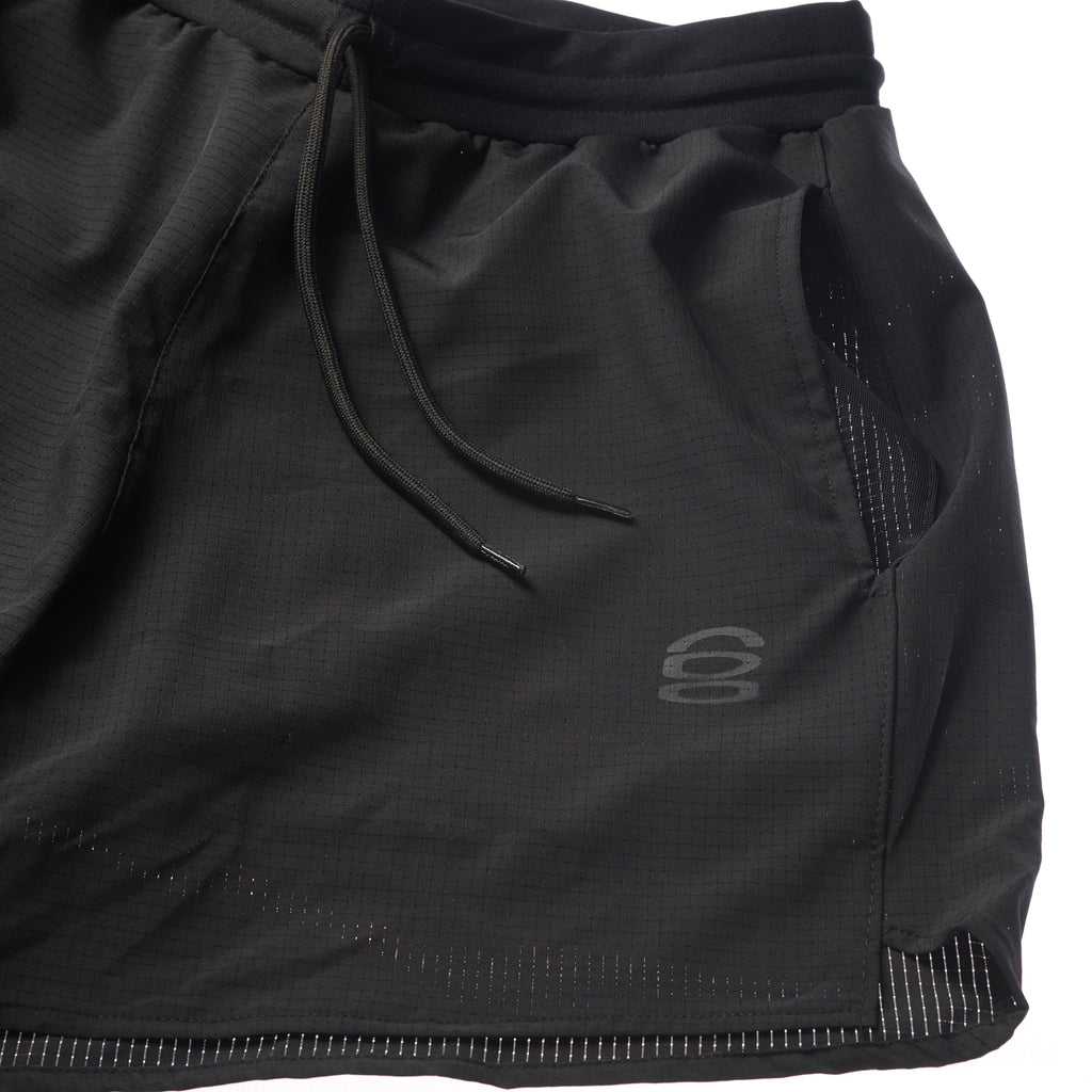 LINED SHORTS - ONYX